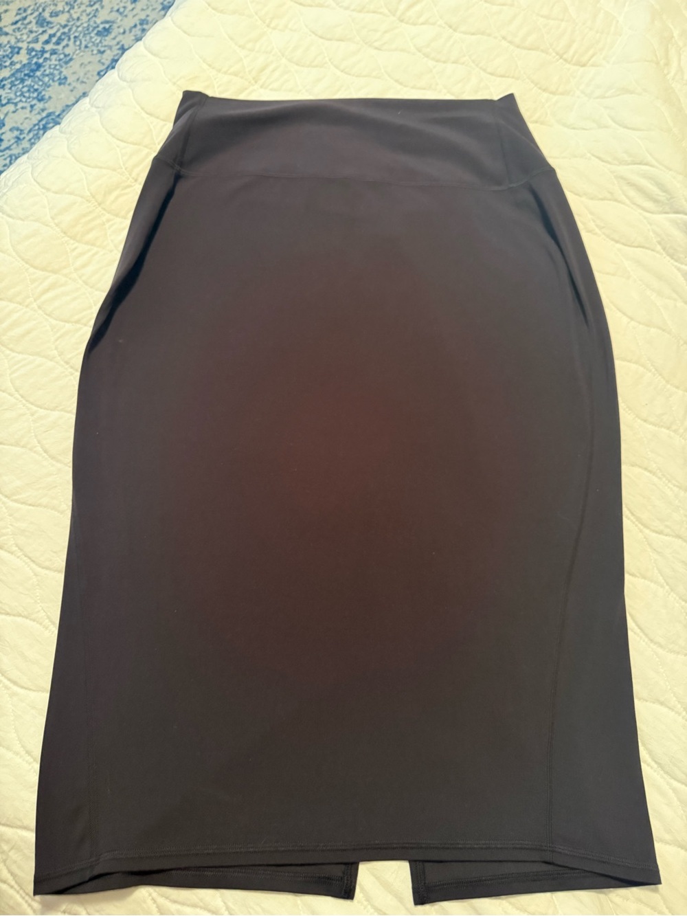 lululemon Nulu Buttery Soft Midi Skirt Black Size 14